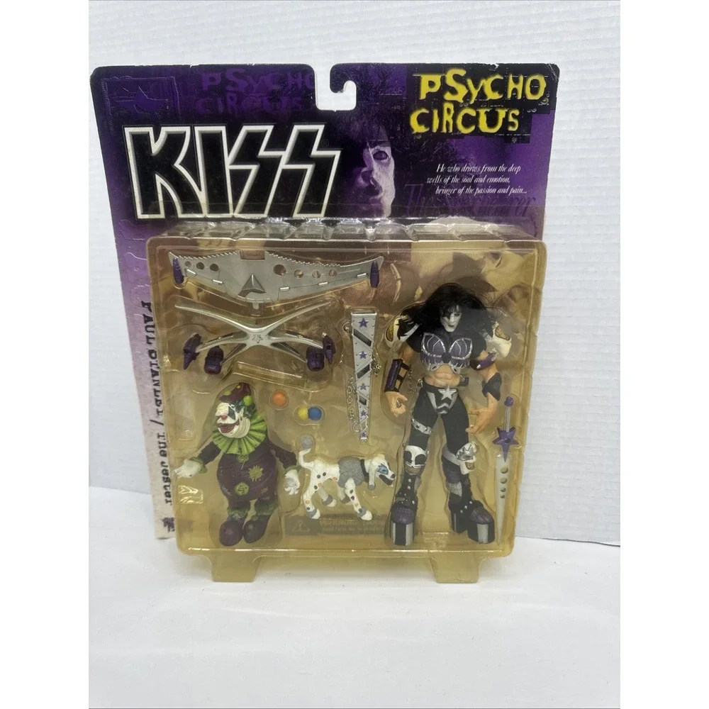 Kiss Psycho Circus Ultra Action Figures Paul Stanley/The Jester 50110